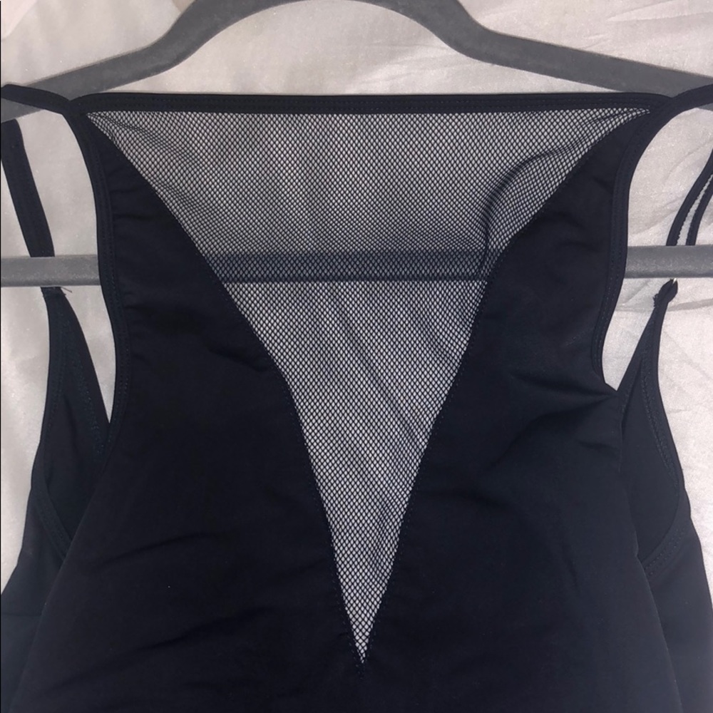 navy mesh body suit